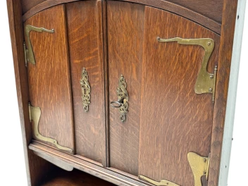 Arts & Crafts Art Nouveau Cabinet by H.P. Mutters & Zoon Den Haag, 1900s